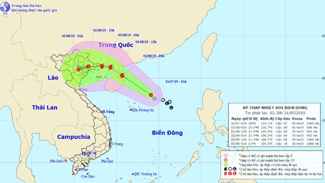 THỜI SỰ 18H CHIỀU 31/7/2019: Theo dõi chặt chẽ diễn biến, chủ động triển khai các phương án ứng phó Bão số 3.